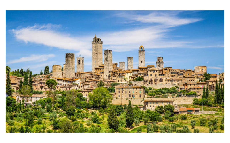 San Gimignano e Volterra