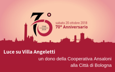 Celebrazione per il 70° anniversario della Cooperativa Ansaloni a Villa Angeletti