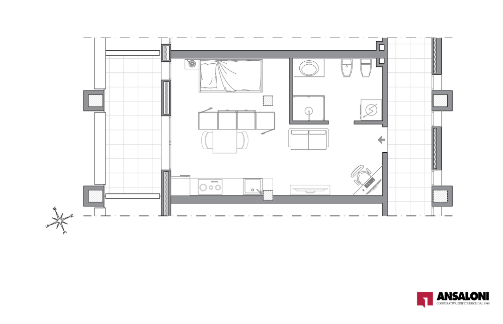 BOLOGNA – MONOLOCALI – Via Della Salute