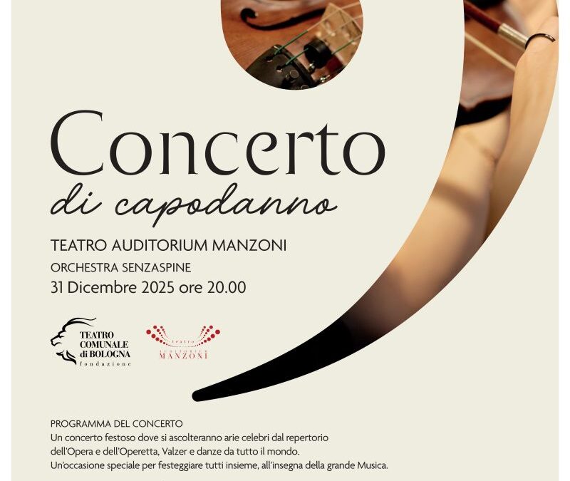Concerto di Capodanno 2025 al Teatro Manzoni