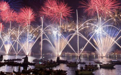 Navigazione in laguna a VENEZIA per la FESTA DEL REDENTORE